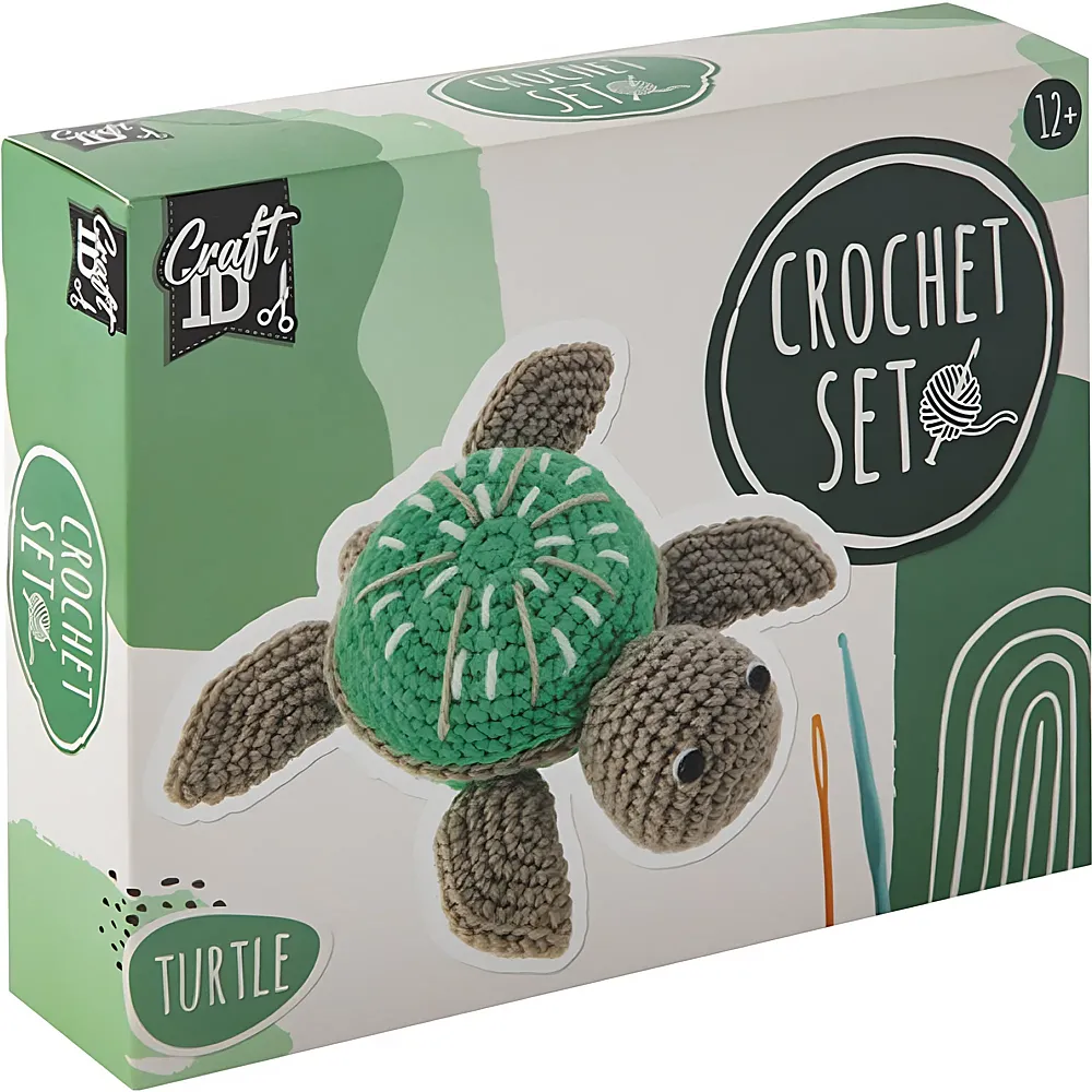Craft ID H�kelset Schildkr�te - Bastelsets