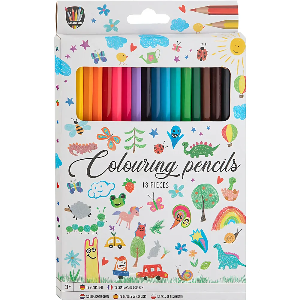 Creative Craft Group Crayons de couleur - 18 pi�ces