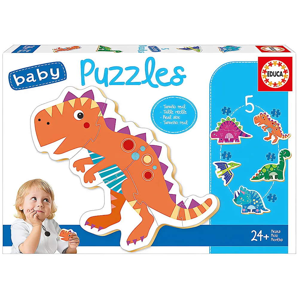 Educa Dinosaurier Baby Puzzle - 5 Teile