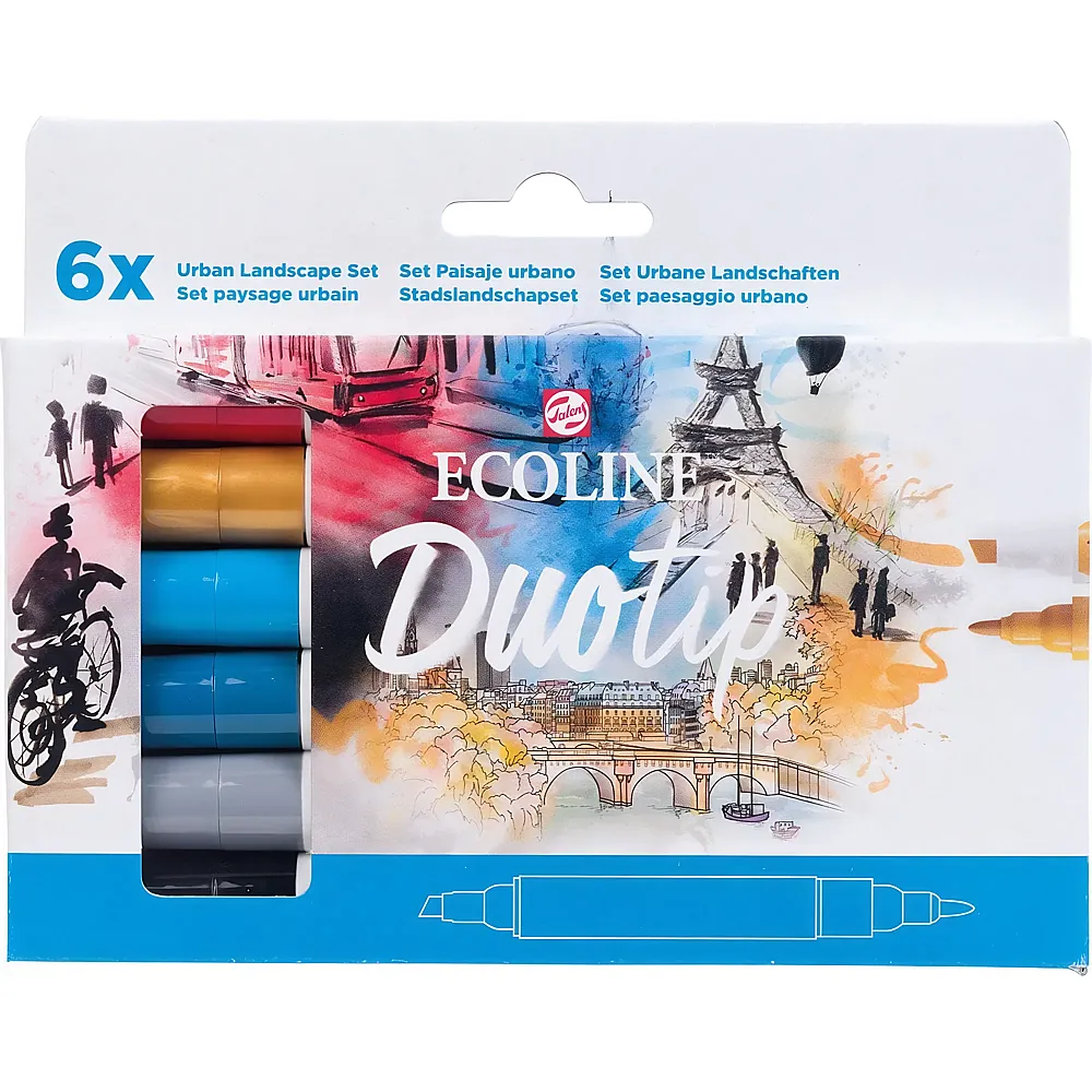 Talens Ecoline Duotip Urban Landscape