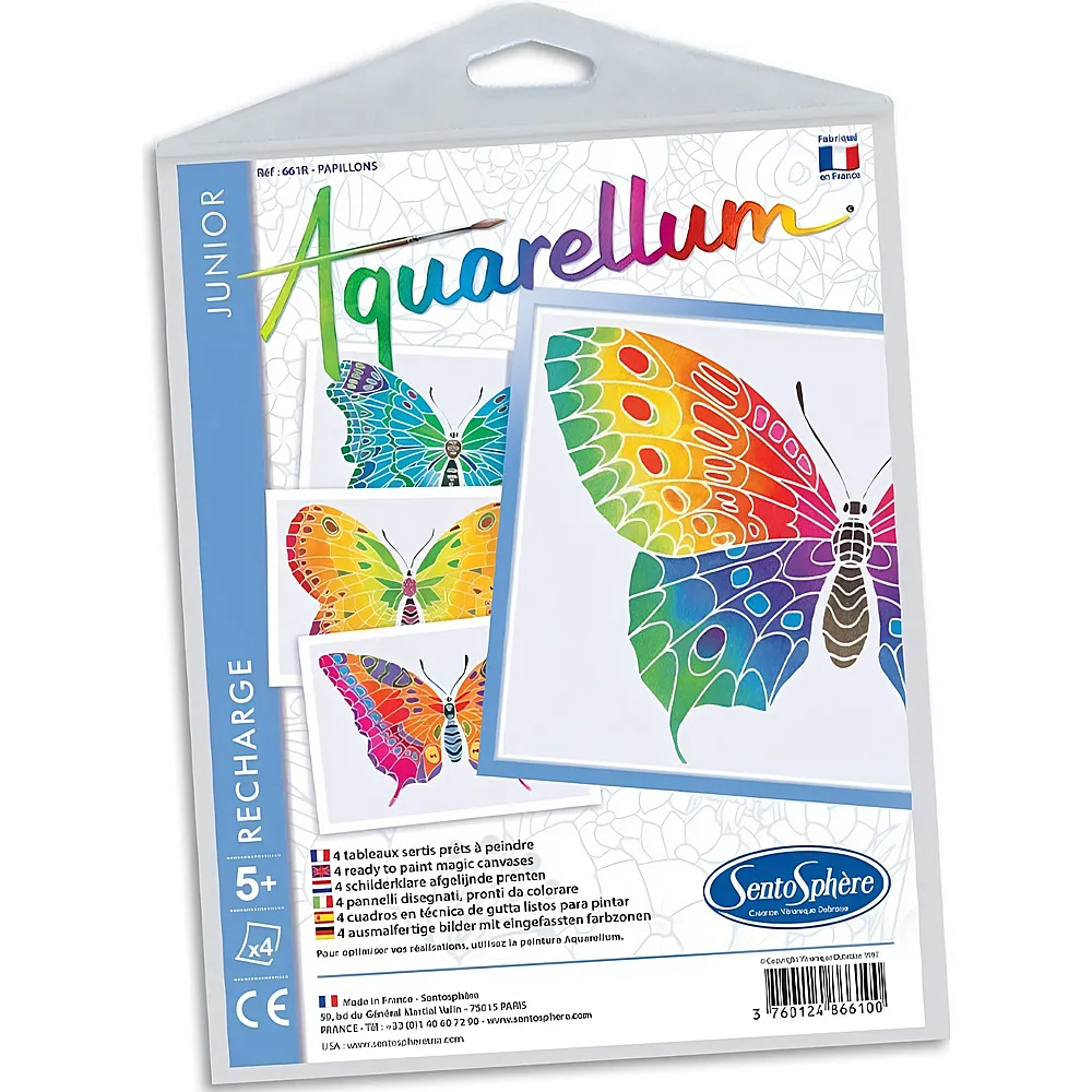Sentosphere Aquarellum Schmetterlinge Nachf�llpackung - Lizenzen & Themen