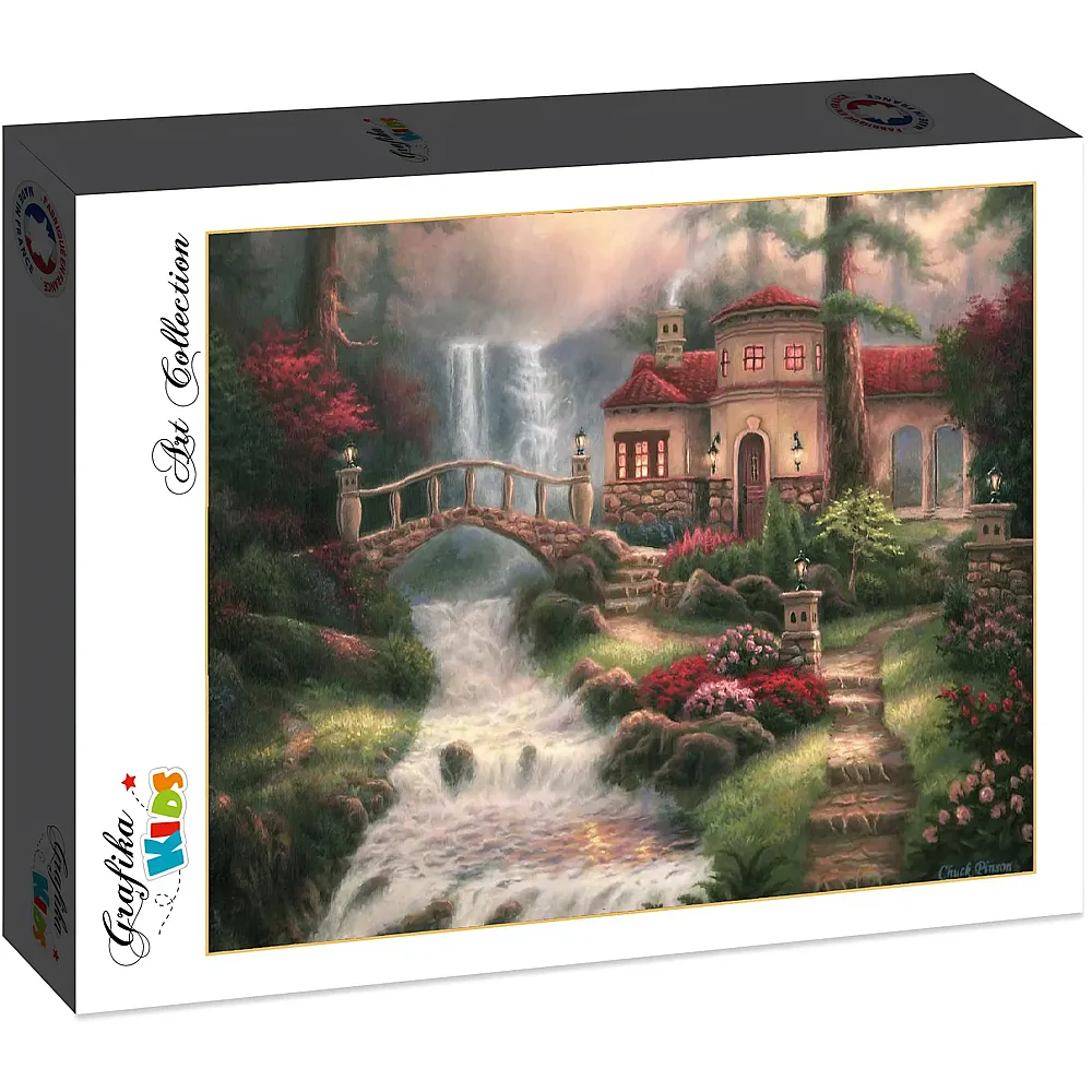 Grafika Puzzle Art Collection Chuck Pinson Grafika Kids Sierra River Falls - 12 Teile