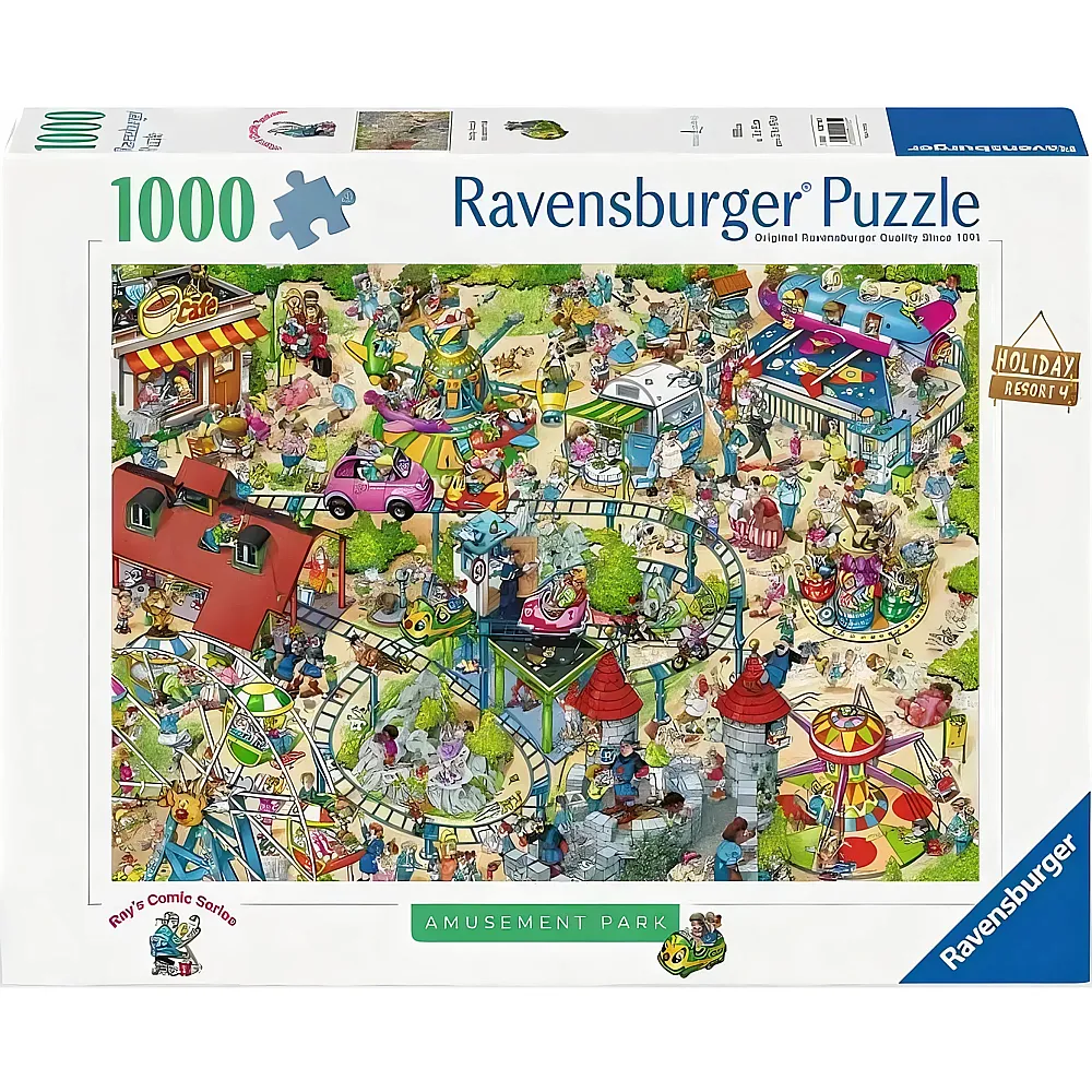 Ravensburger Puzzle Holiday Resort The Amusement Park - 1000 Teile