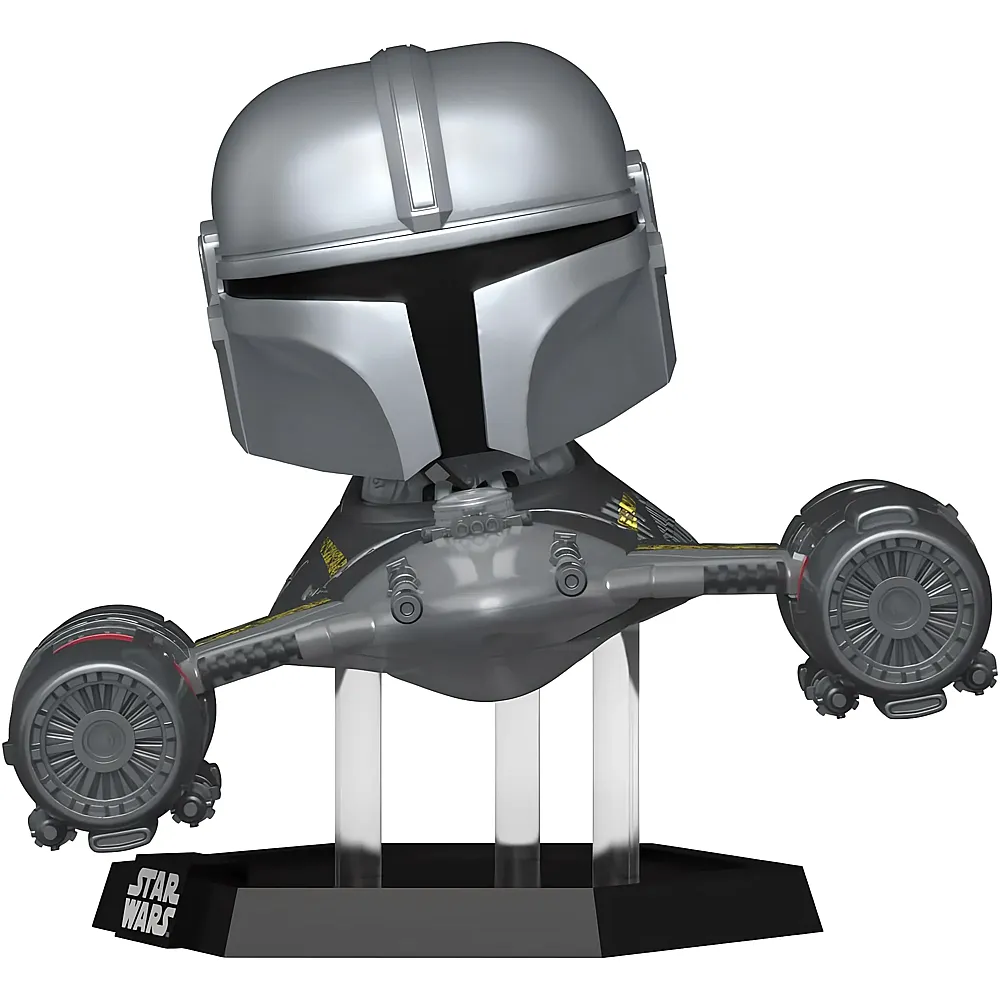 Funko Pop Rides Star Wars The Mandalorian in N1 Starfighter 670