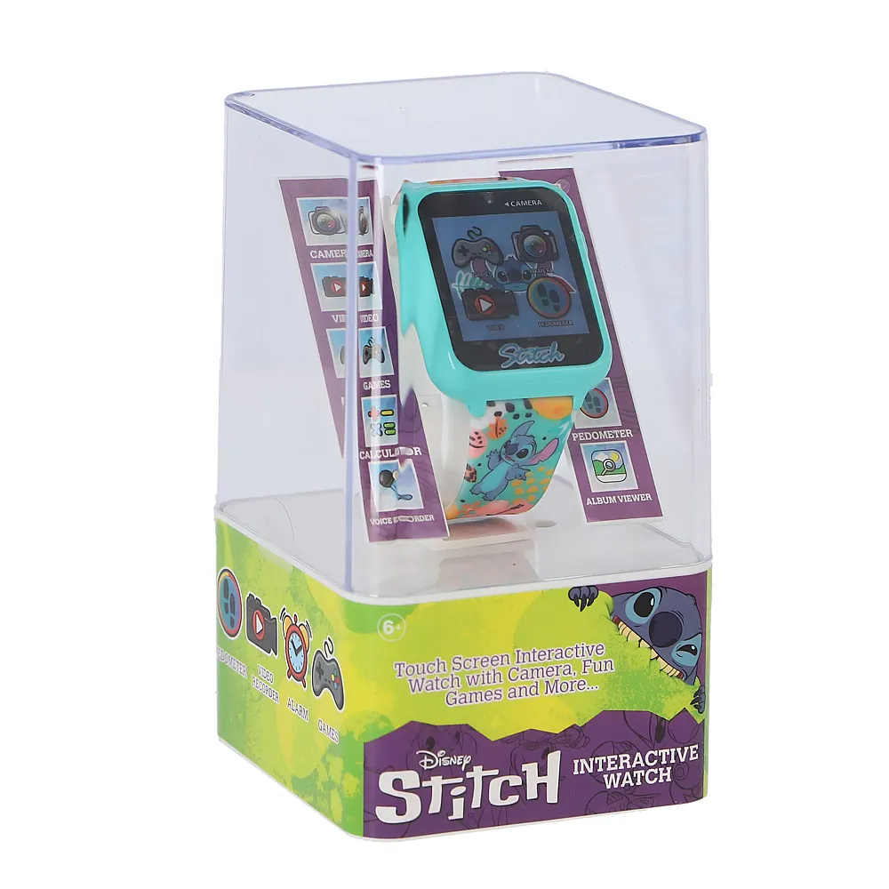 Accutime Lilo & Stitch Kids Smart Watch Stitch