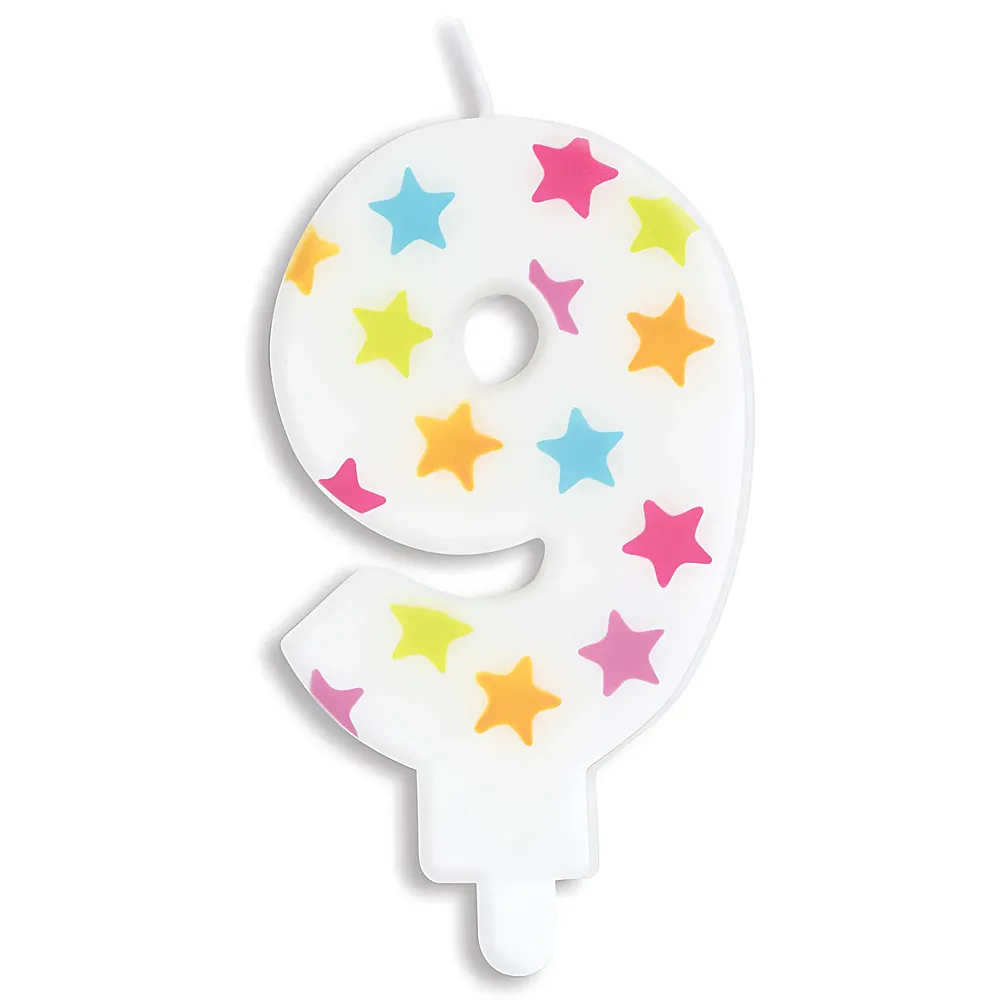 ScrapCooking Kerze Zahl 9 | Backen & Dekorieren
