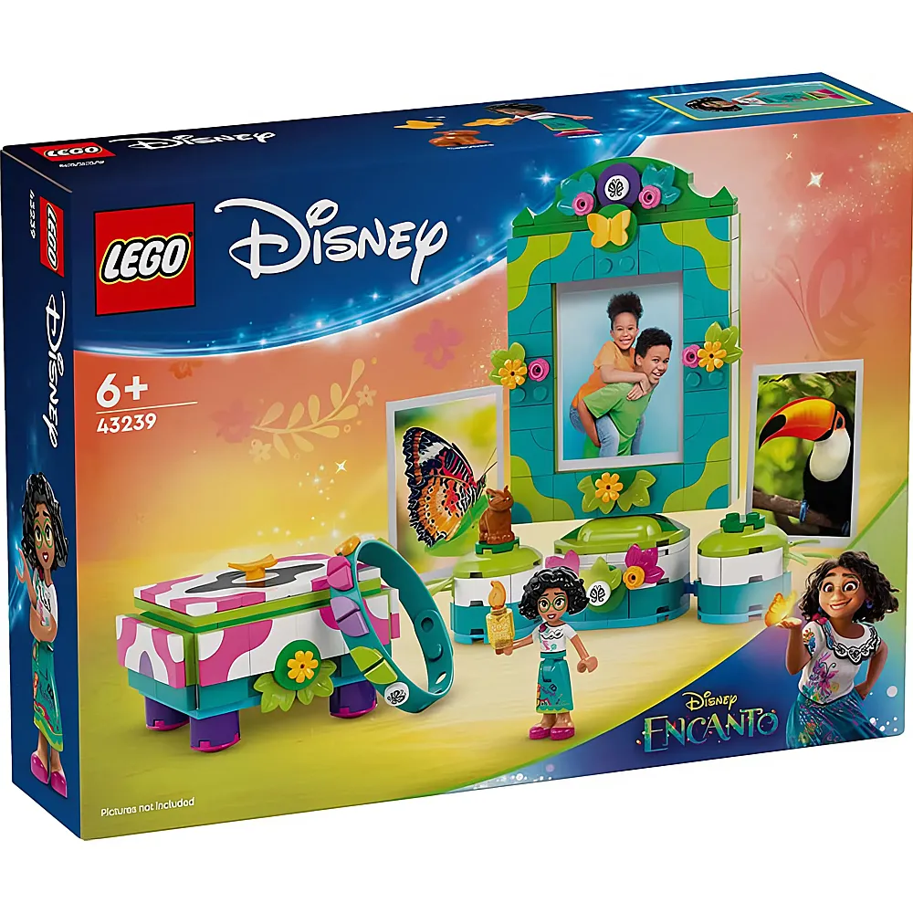 LEGO Encanto Disney Princess Mirabels Fotorahmen und Schmuckkassette 43239