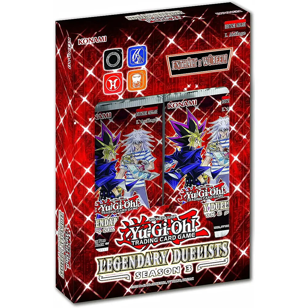 Konami Yu-Gi-Oh Legendary Duelists: Season 3 - Einzelbox - Deutsch | Sammelkarten