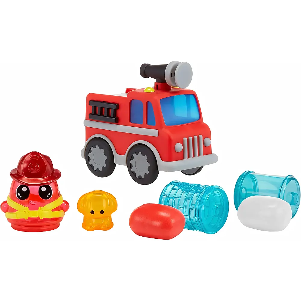 MGA DohKins Fire Truck & Firefighter - Knete Trocknet Niemals Aus