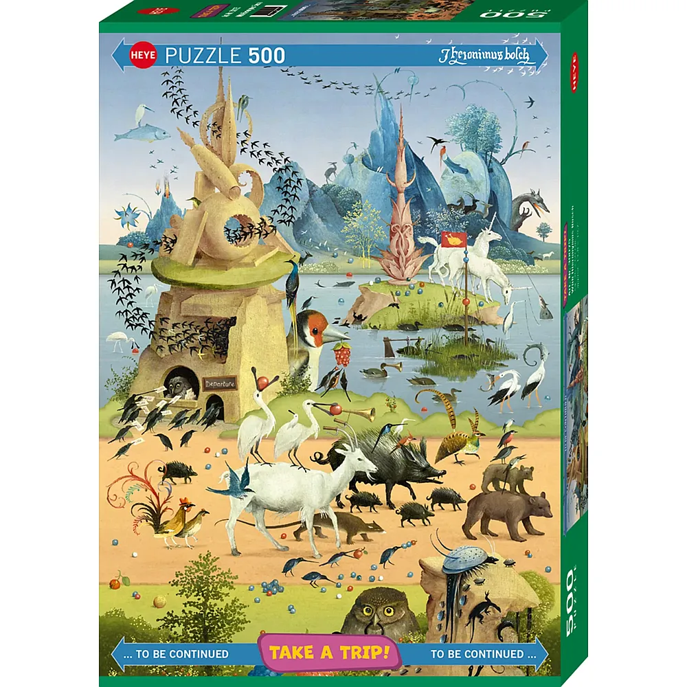 Heye Puzzle With Hieronymus Bosch 500Teile