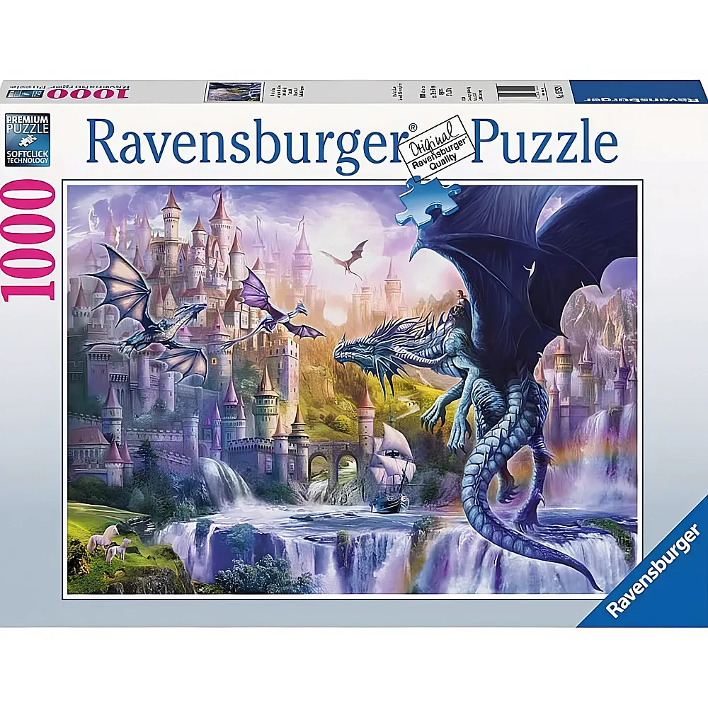 Ravensburger Puzzle Drachenschloss 1000Teile