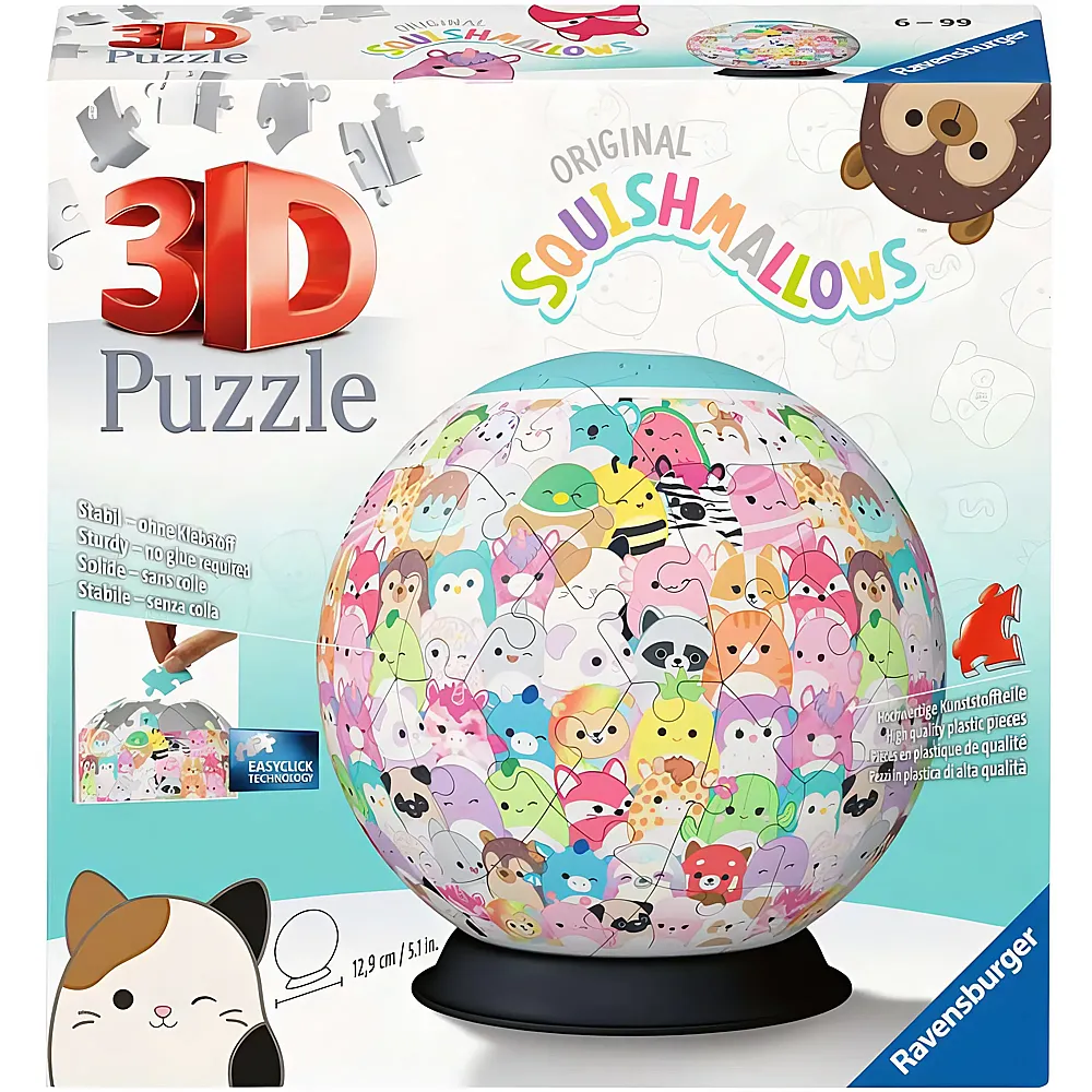 Ravensburger Puzzleball Squishmallows - 72 Teile