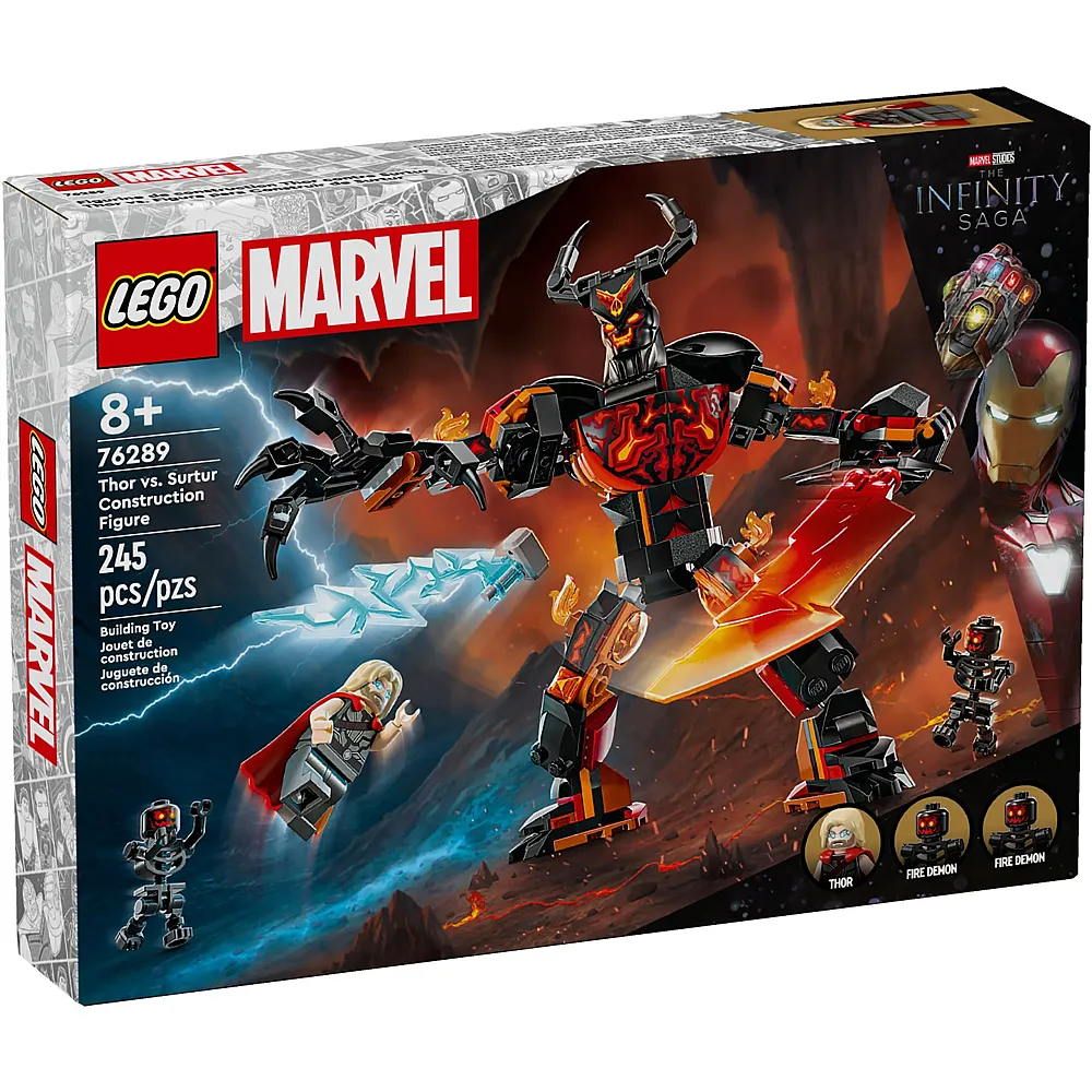 LEGO Marvel Super Heroes Thor vs. Surtur Baufigur 76289