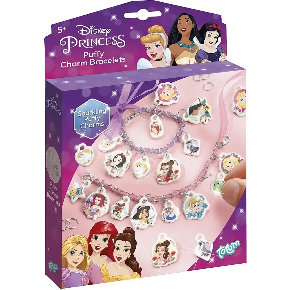 Totum Disney Princess Puffy Charm-Armbnder