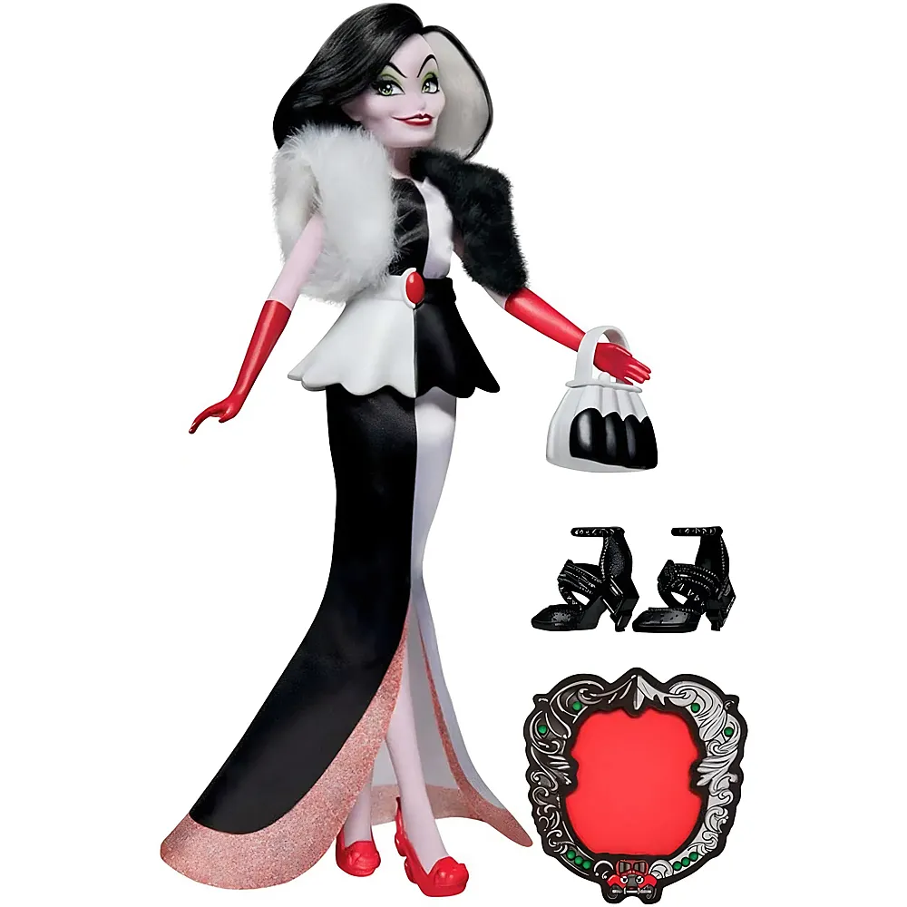 Hasbro Disney Princess Schurkin Cruella De Vil Modepuppe