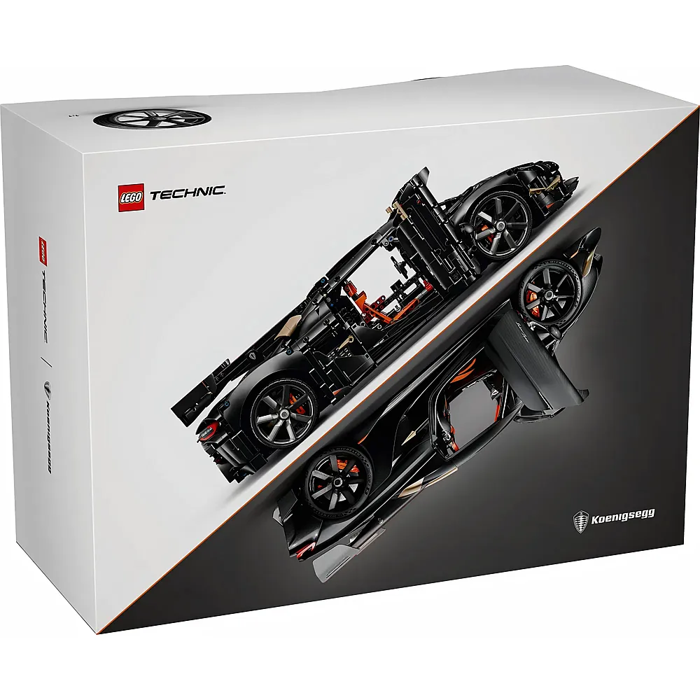 LEGO Technic Koenigsegg Sadair's Spear Hypercar 42232