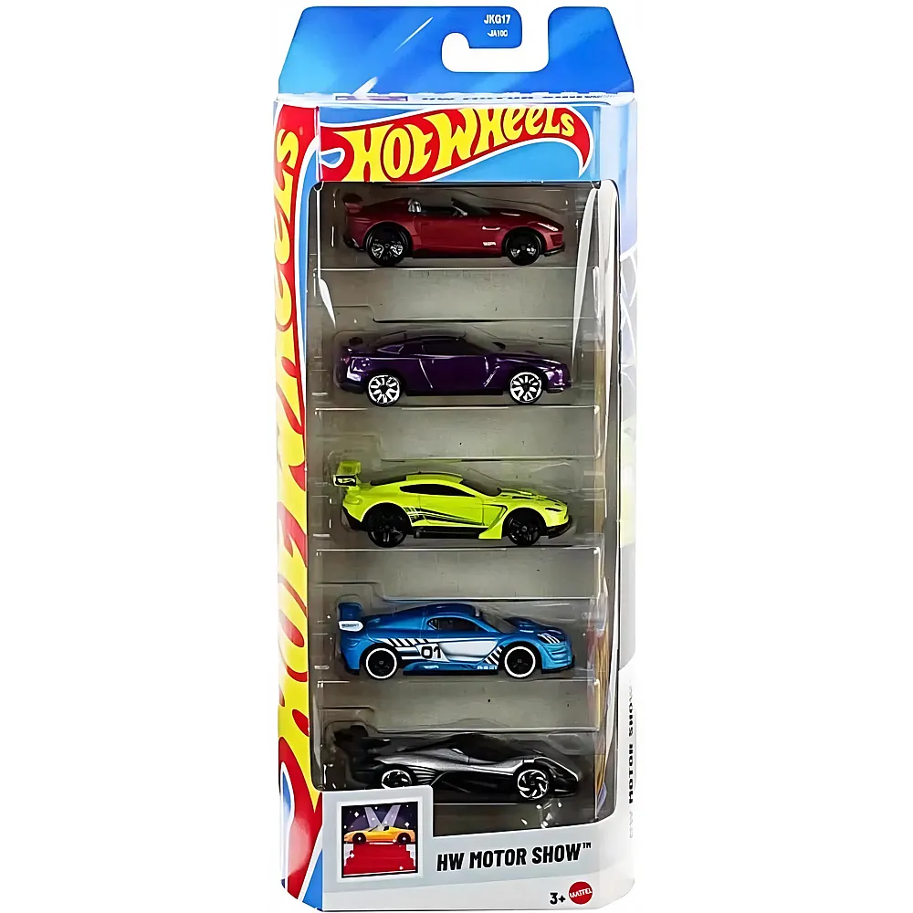 Hot Wheels 5er Geschenkset HW Motor Show - 1:64 | Autos
