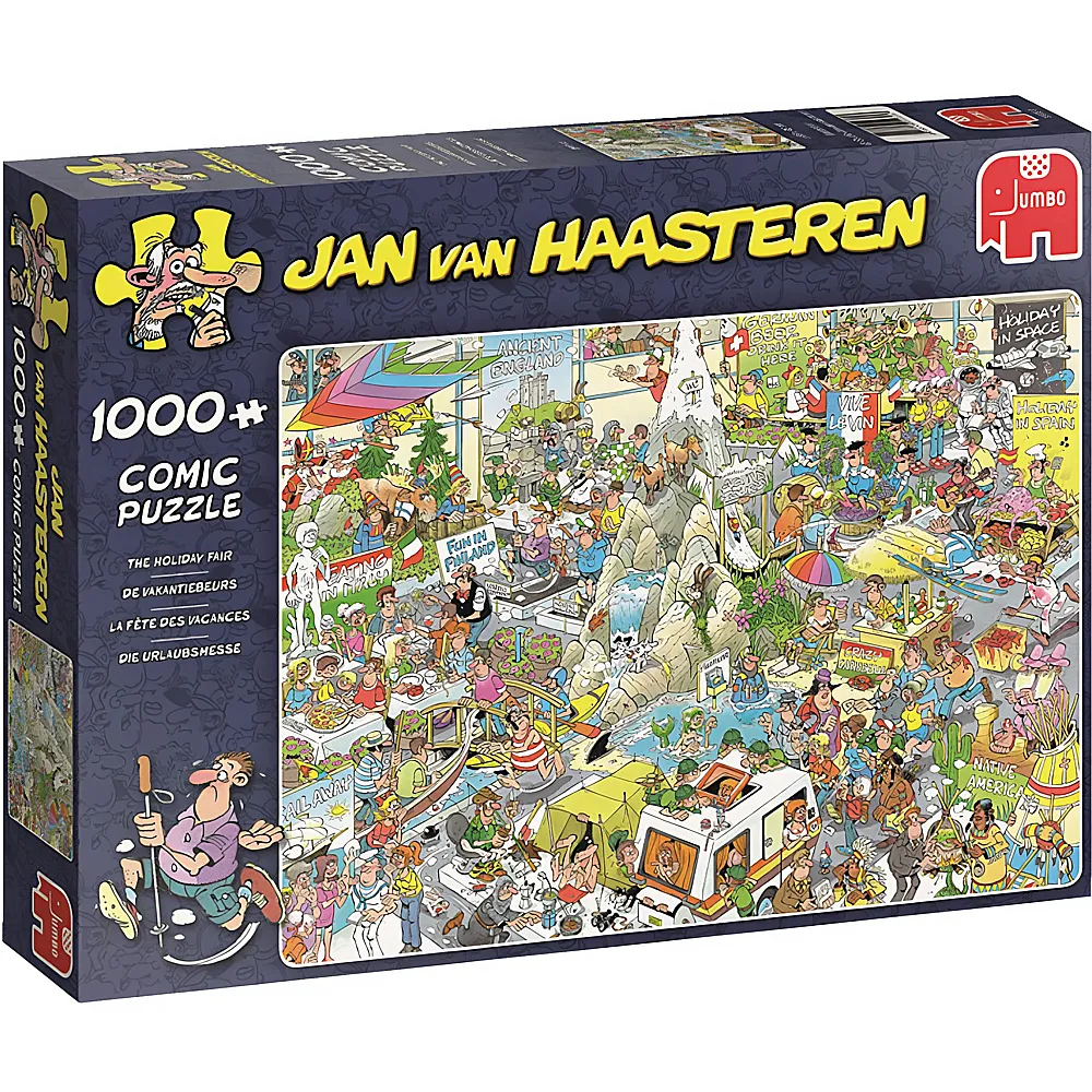 Jumbo Puzzle Jan van Haasteren Die Urlaubserlebnisse 1000Teile