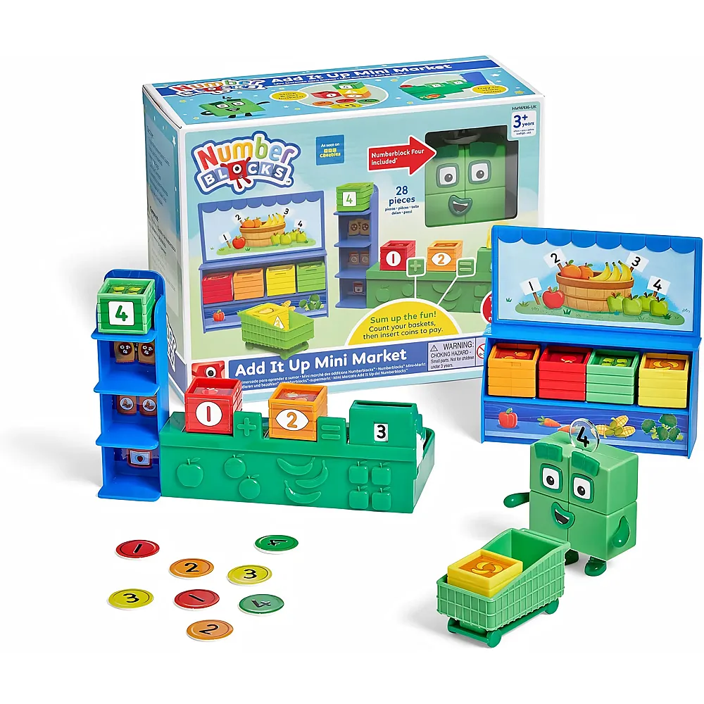 Learning Resources Numberblocks Zahlen und Z�hlen Lernen - 28 Teile