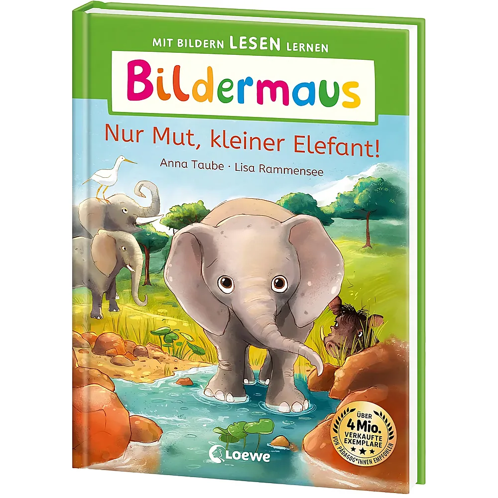 Loewe Bildermaus Nur Mut, kleiner Elefant