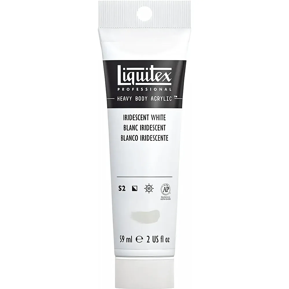 Liquitex Lqx Prof. Heavy Body Acrylfarbe 59ml Tube Irisierendes Weiss - Suche