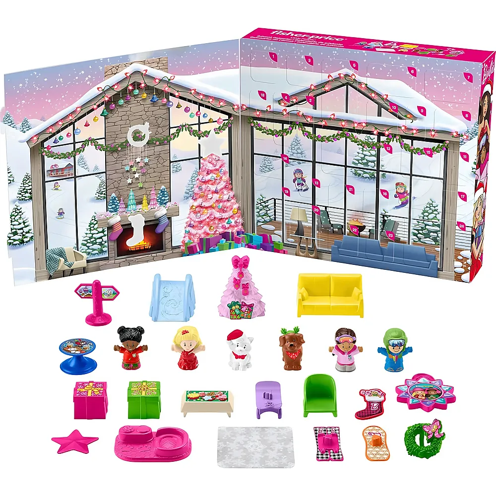 Fisher-Price Little People Barbie Adventskalender