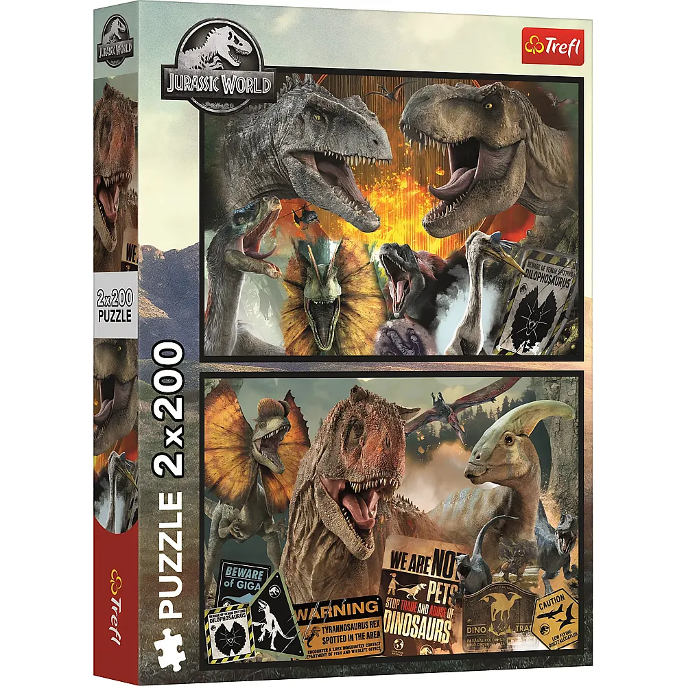 Trefl Jurassic World Pr�historische Welt - Universal Jurrasic World 200Teile