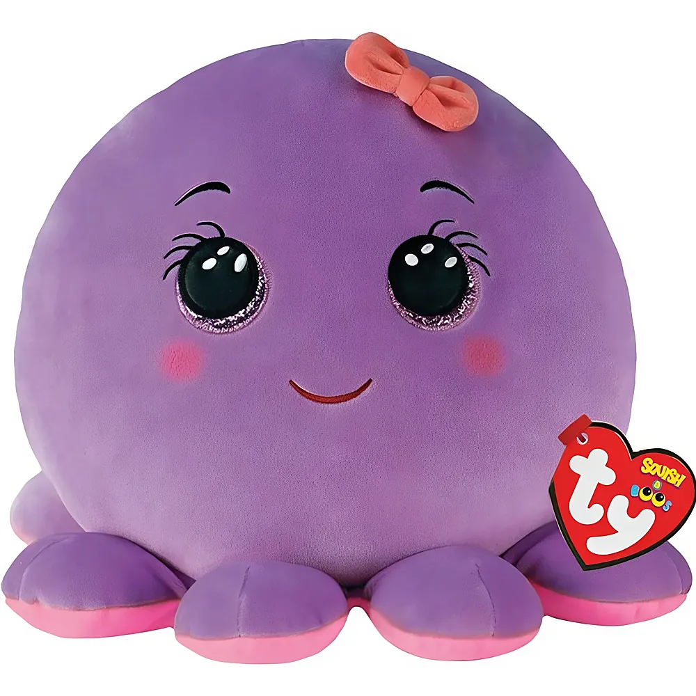 meinspielzeug - Ty Squishy Beanies Octavia die Krake 20cm | Meerestiere Pl�sch