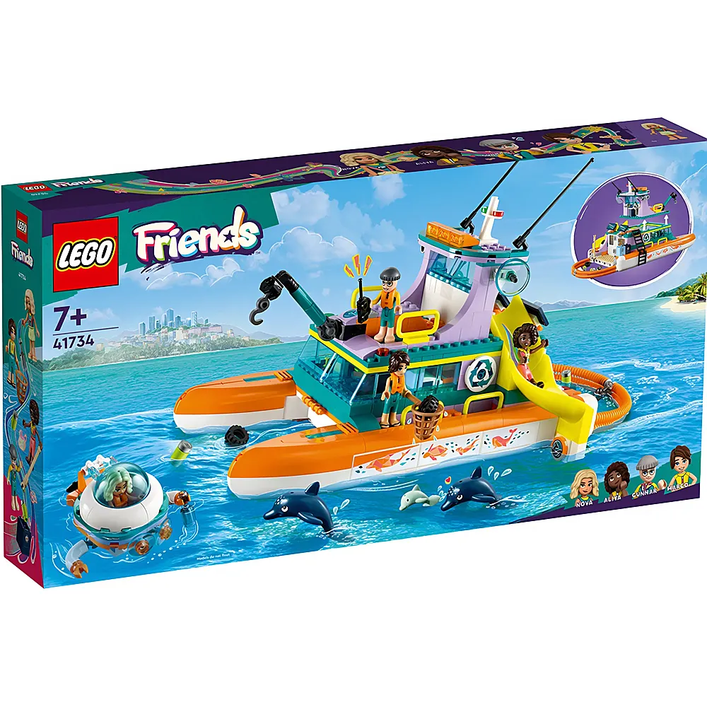 LEGO Friends Seerettungsboot 41734