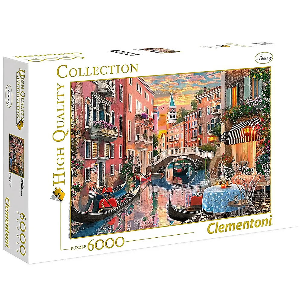 Clementoni Puzzle High Quality Collection Venedig 6000Teile