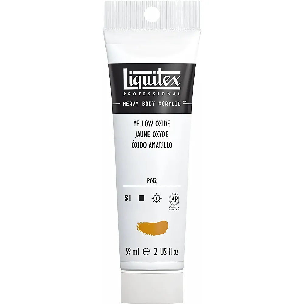 Liquitex Lqx Prof. Heavy Body Acrylfarbe 59ml Tube Oxidgelb