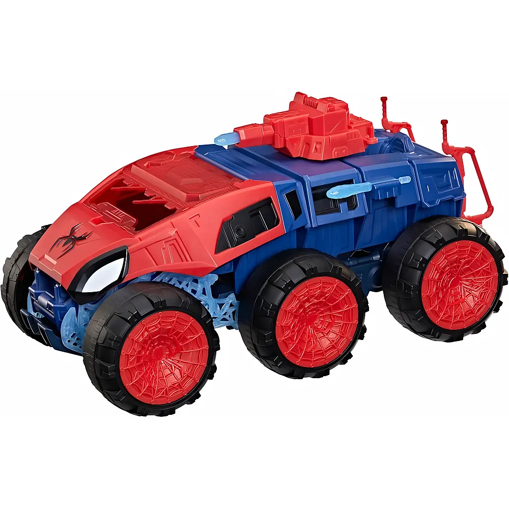 Hasbro Spiderman 2in1 Super Mampf-Fahrzeug