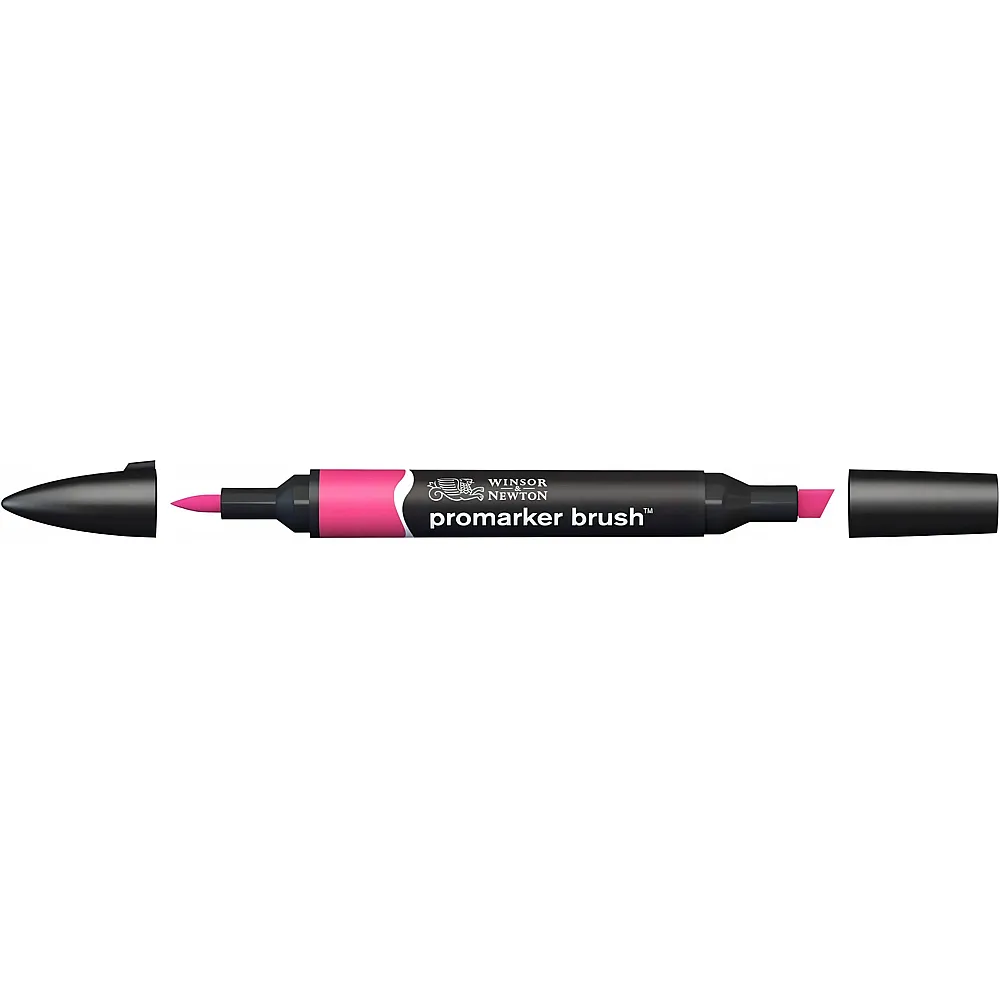 meinspielzeug - Winsor & Newton Promarker Brush mit 2 Spitzen Karmin | Farbe & Kreide