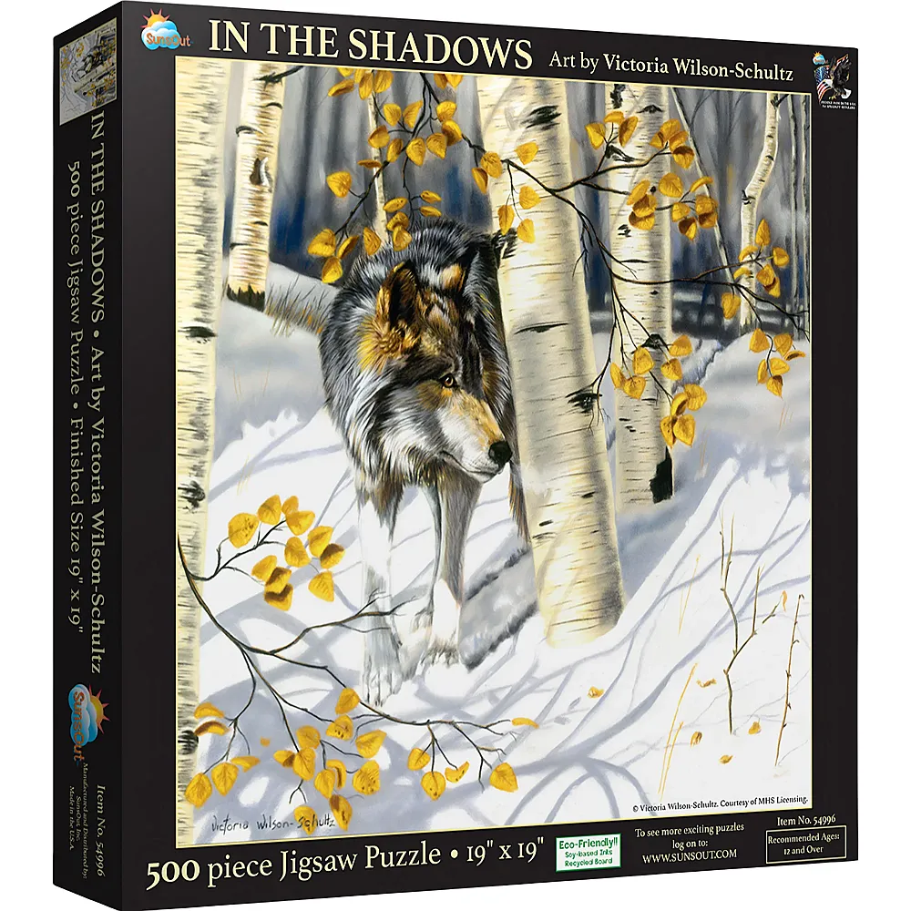 SunsOut Puzzle Victoria Wilson-Schultz In The Shadows 500Teile