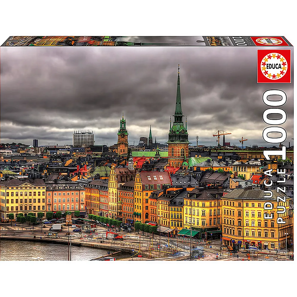 Educa Puzzle Views of Stockholm, Sweden 1000Teile
