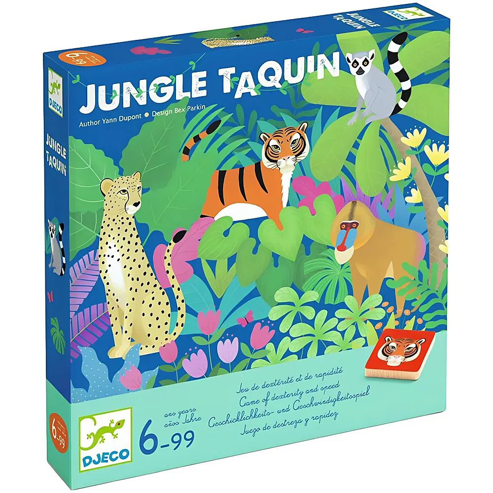 Djeco Spiele Jungle Taquin
