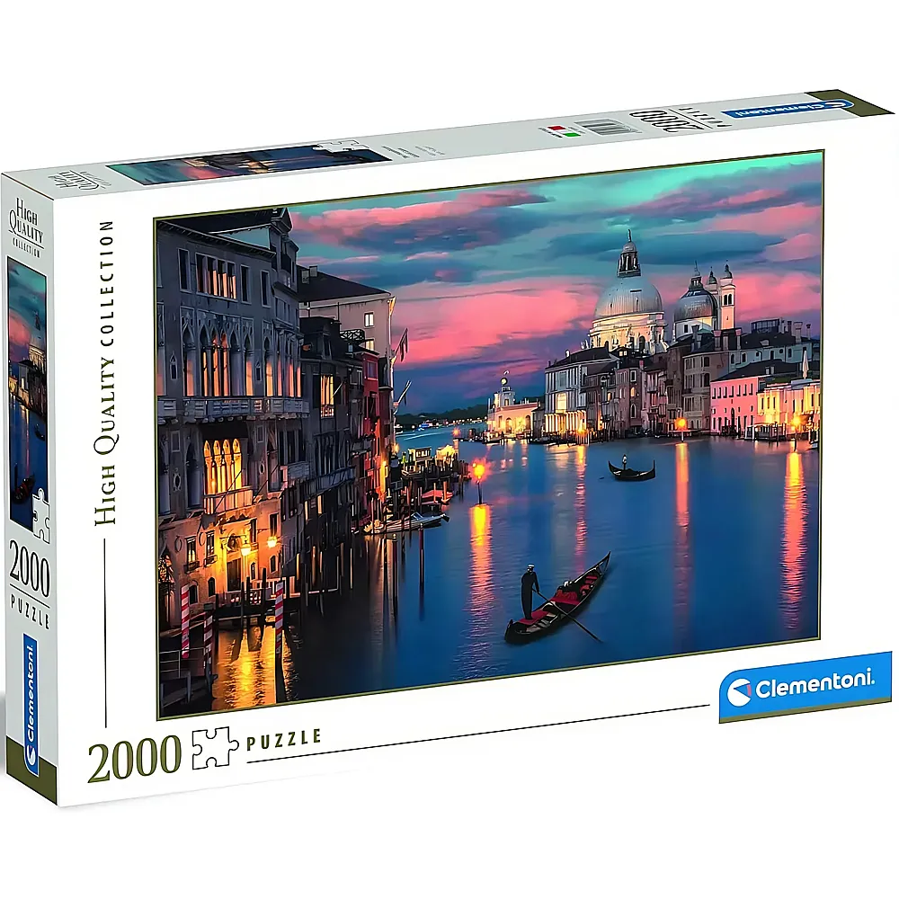 Clementoni Puzzle Venedig - Der Grosse Kanal - 2000 Teile