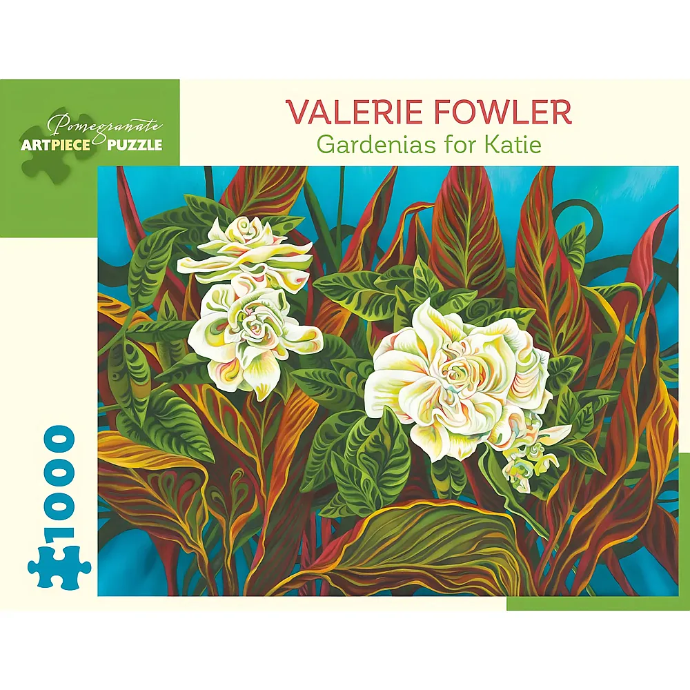 Pomegranate Puzzle Valerie Fowler - Gardenias for Katie - 1000 Teile