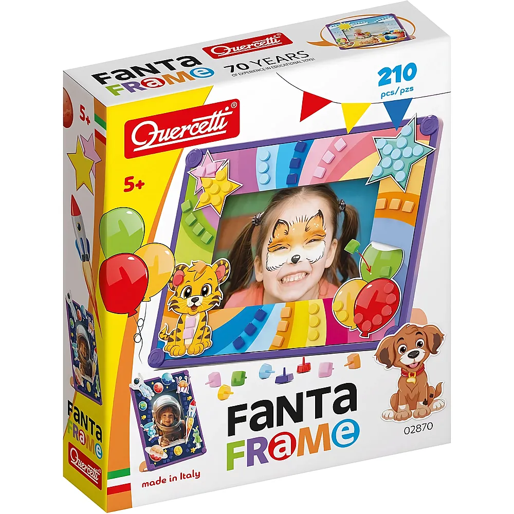 Quercetti Fantaframe Fotorahmen - 210 Teile