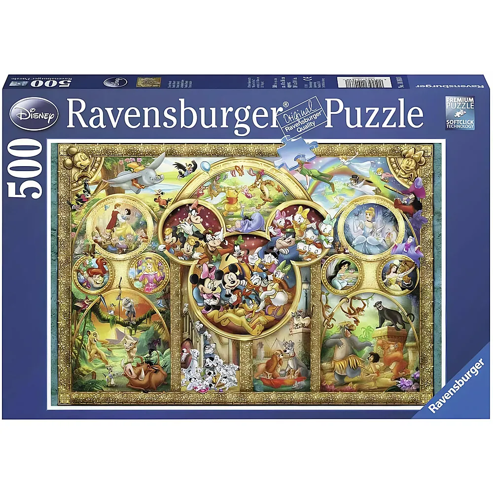 Ravensburger Puzzle Disney Familie 500Teile