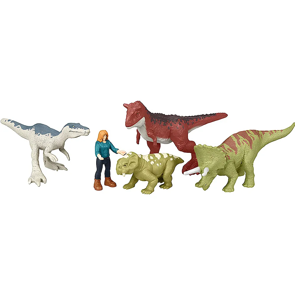 Mattel Jurassic World Minis Multipack Carnotaurus Clash