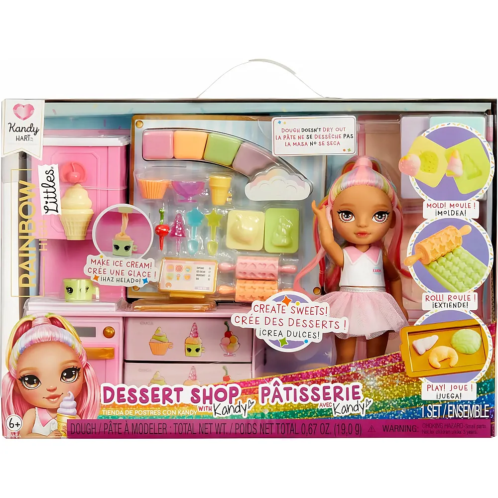 MGA Rainbow High Littles Dessert Shop mit Kandy