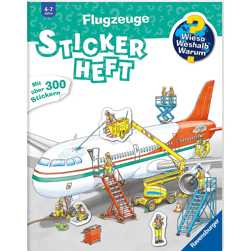 Ravensburger Wieso Weshalb Warum aktiv-Heft: Flugzeuge