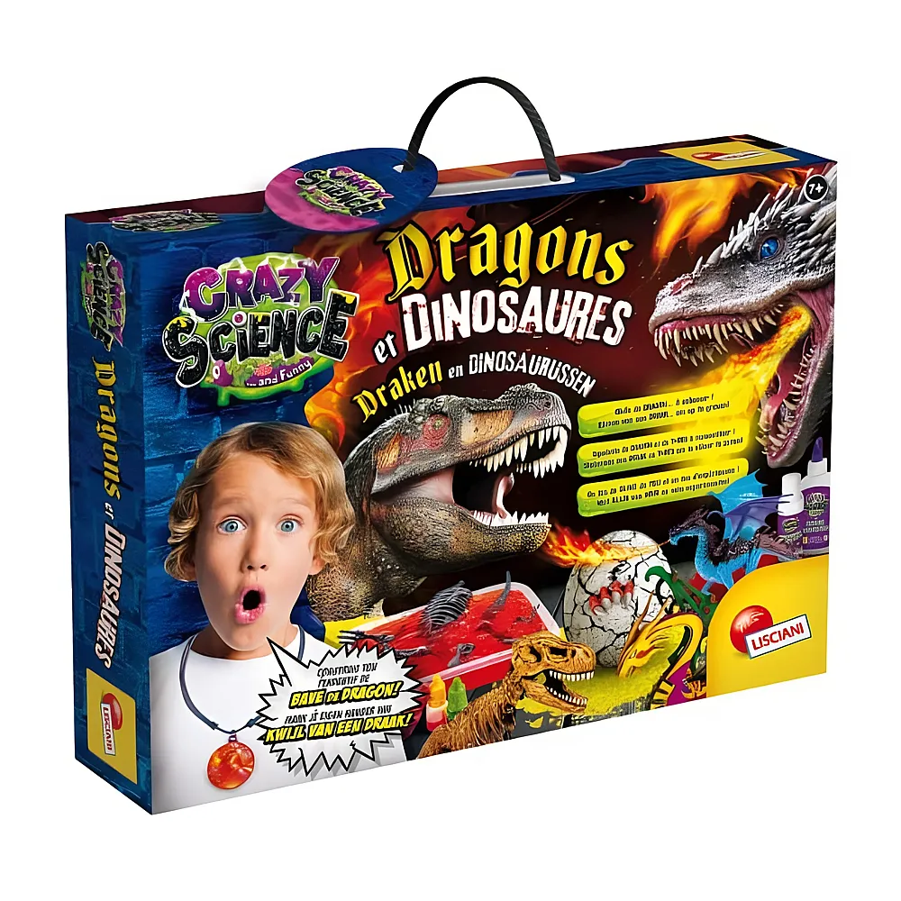 Lisciani Dragons et Dinosaures FR