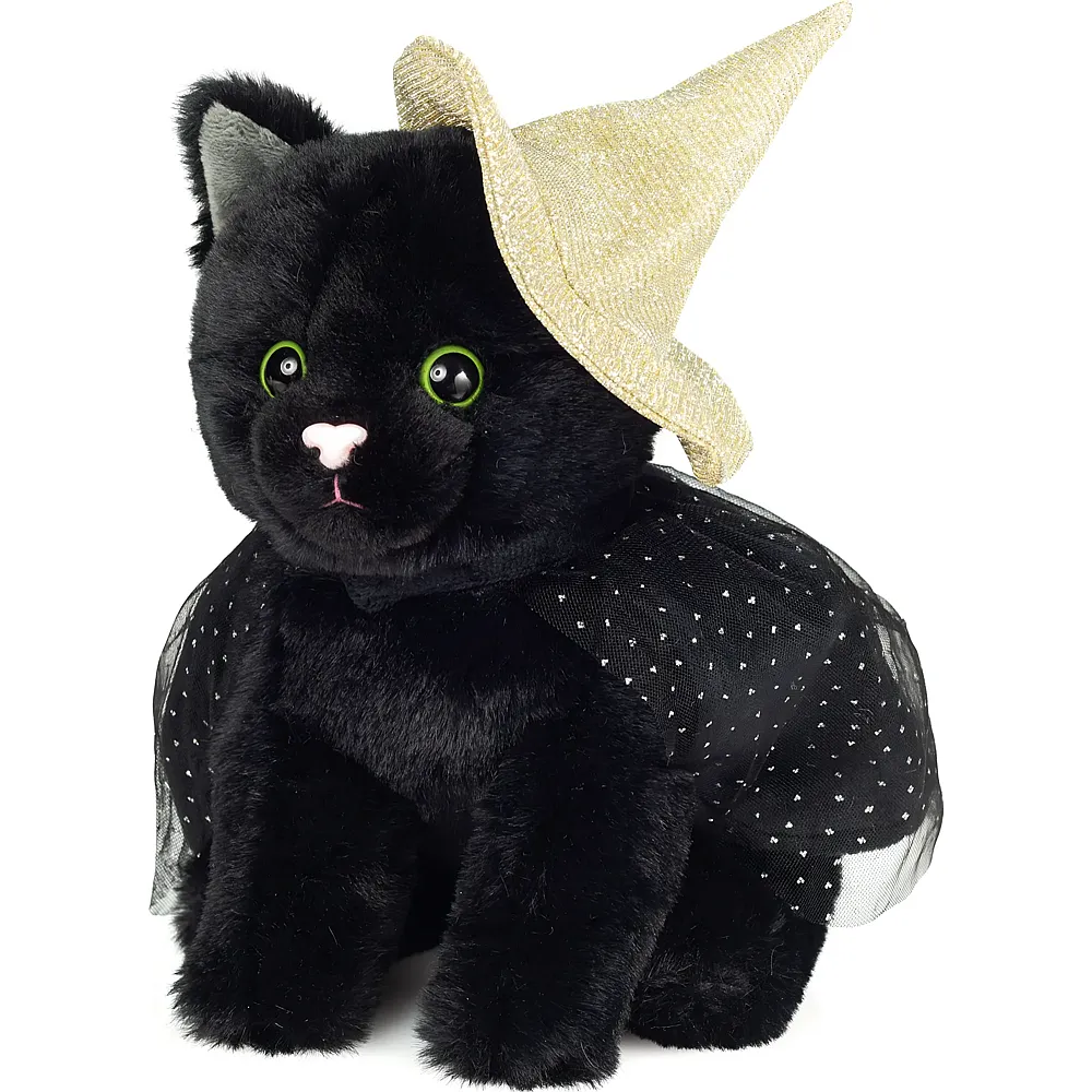 Teddy-Hermann Halloween Katze - 20 cm