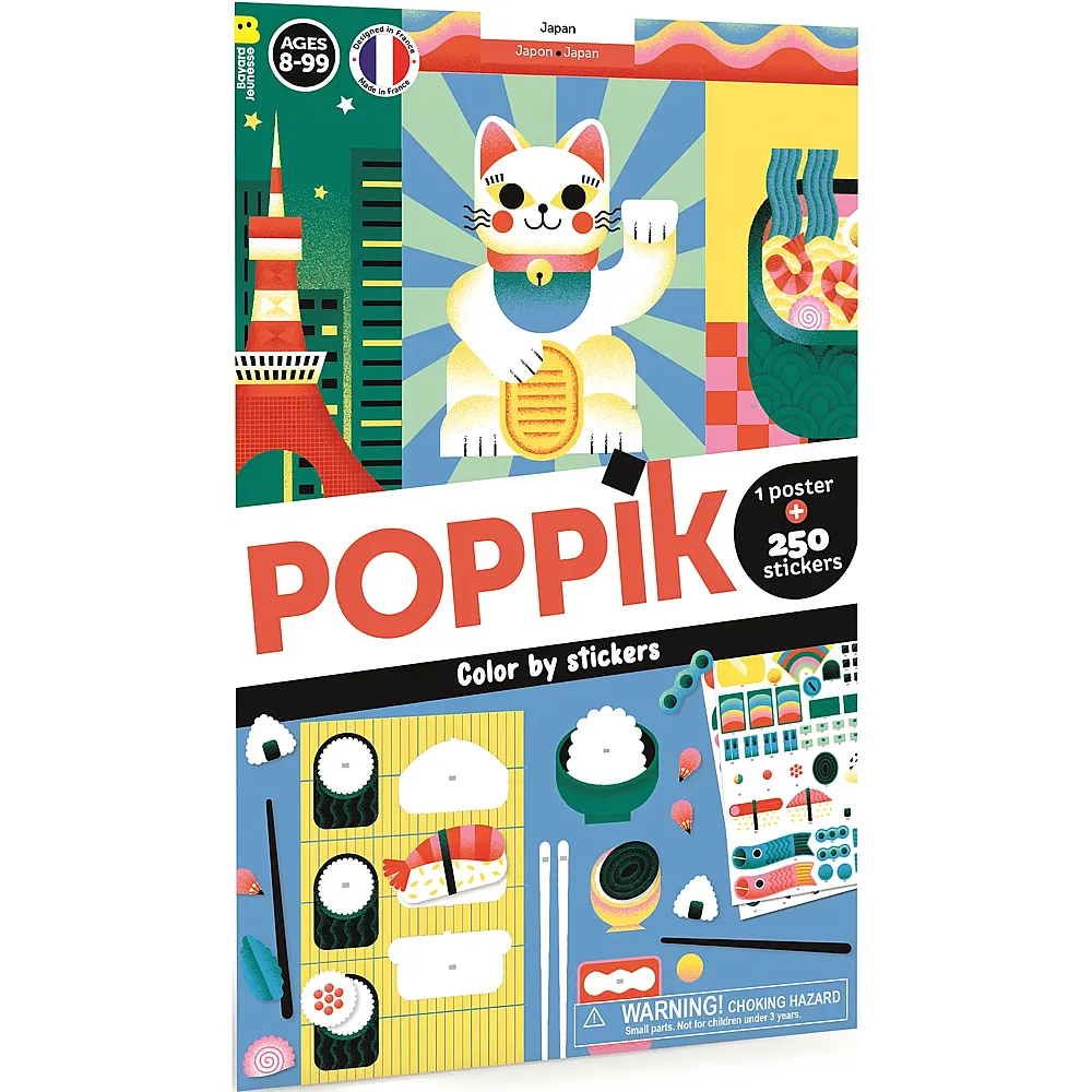 Poppik Mosaikposter Japan