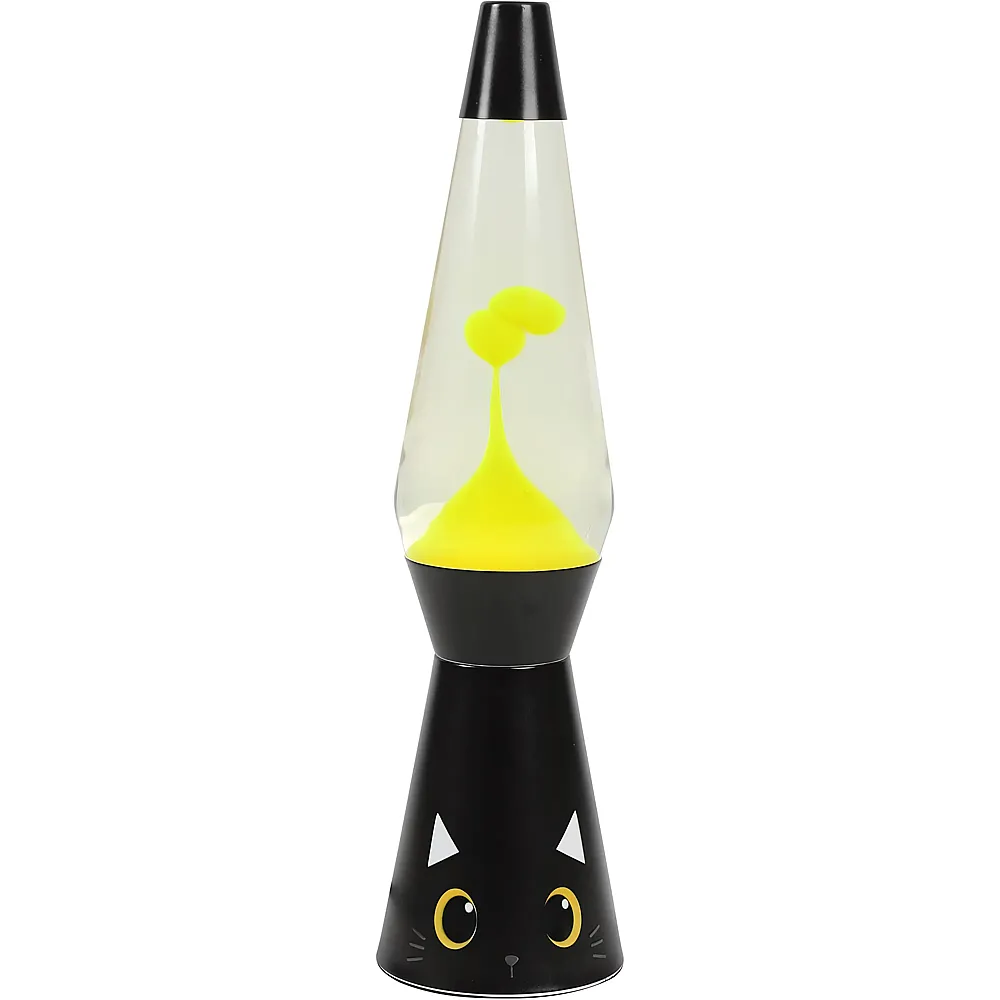 i-total Fl�ssige Lavalampe Black Cat Spaceship - 40 cm