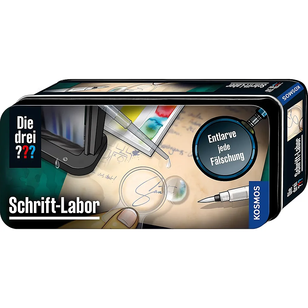 Kosmos Die drei  Schrift-Labor