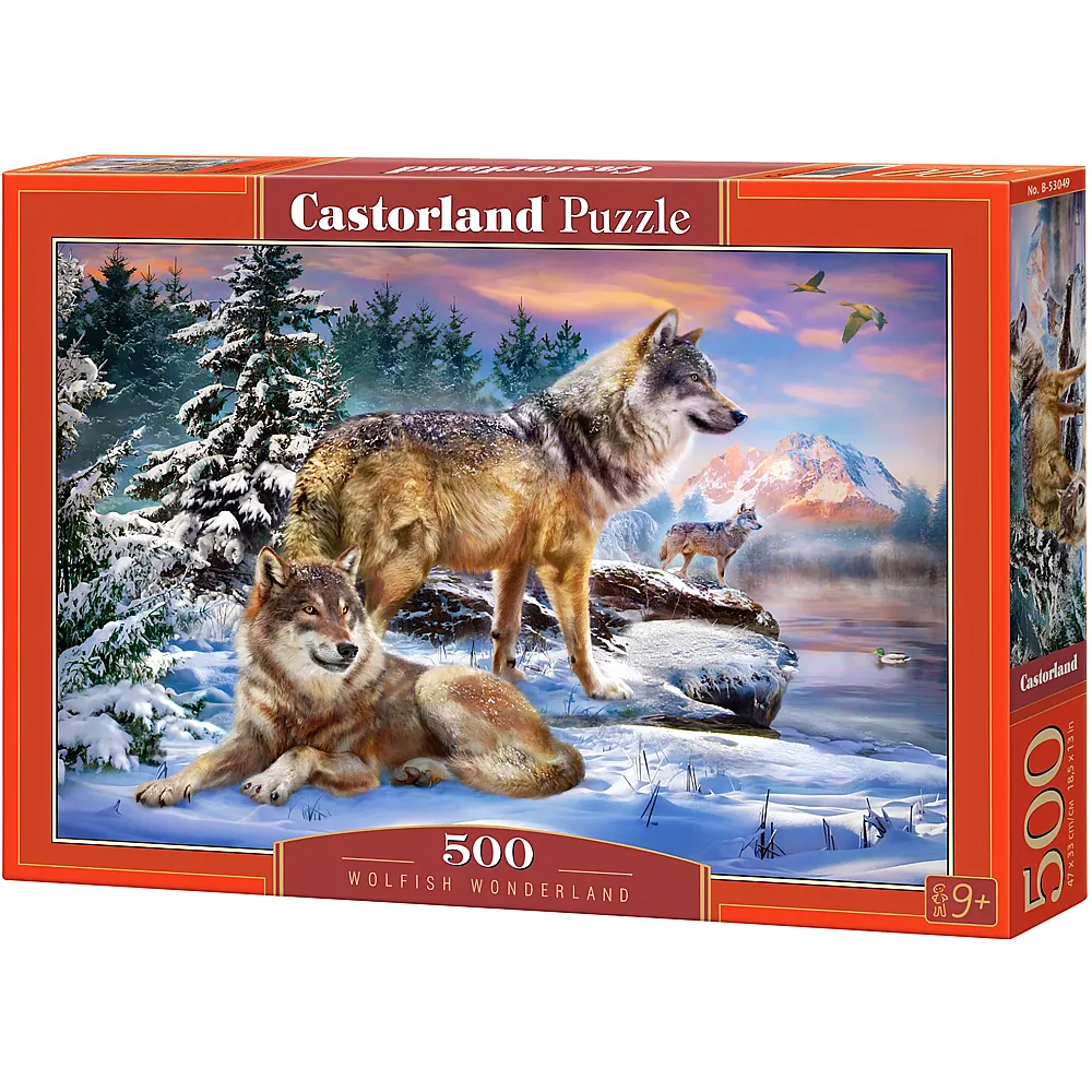 Castorland Puzzle Wolfish Wonderland - 500 Teile