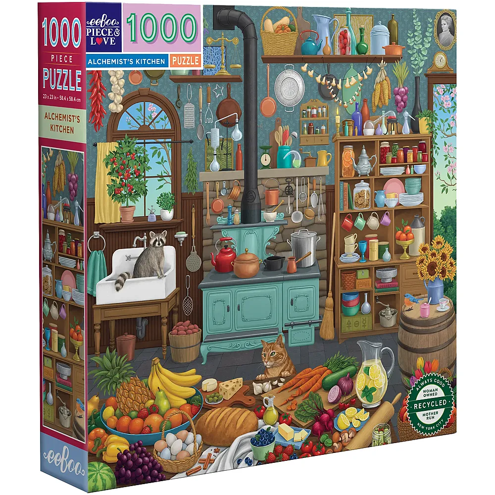 eeBoo Puzzle Alchemist's Kitchen 1000Teile